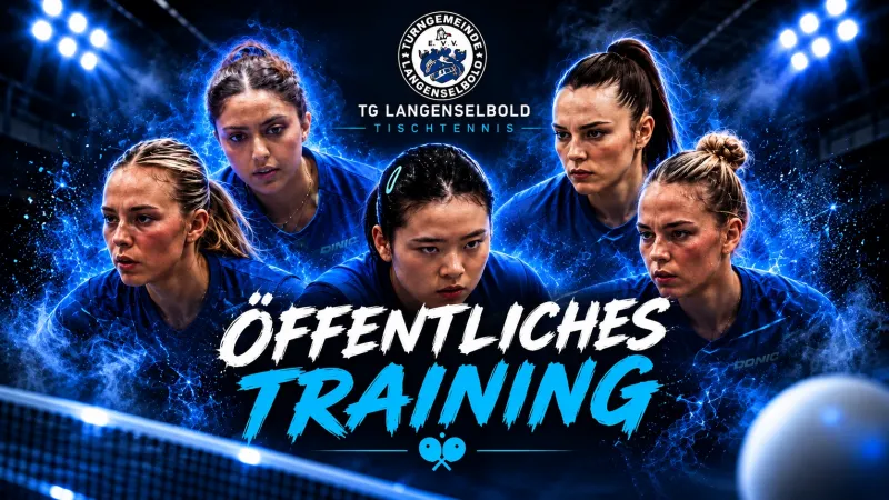 Öffentliches Training bei der TG Langenselbold: Sally Moyland, Sophia Klee und Lorena Morsch hautnah erleben
